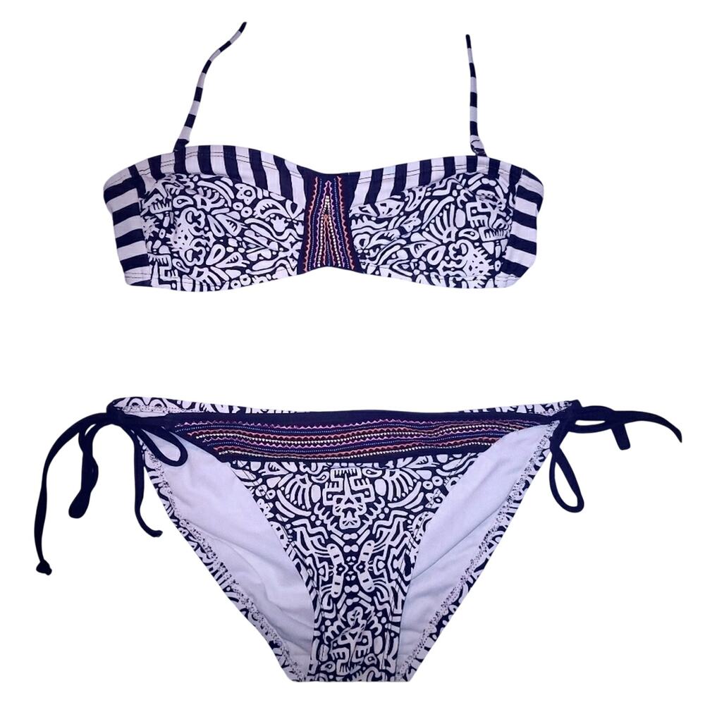 L'Amour 2- Piece Bikini wrap around neck top Sm-Med